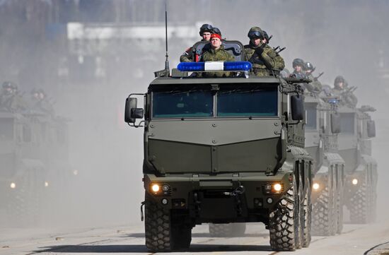 Rehearsal of Victory Parade