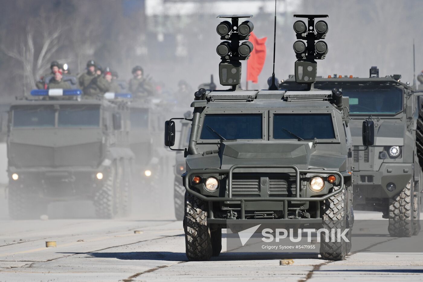 Rehearsal of Victory Parade