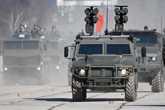 Rehearsal of Victory Parade