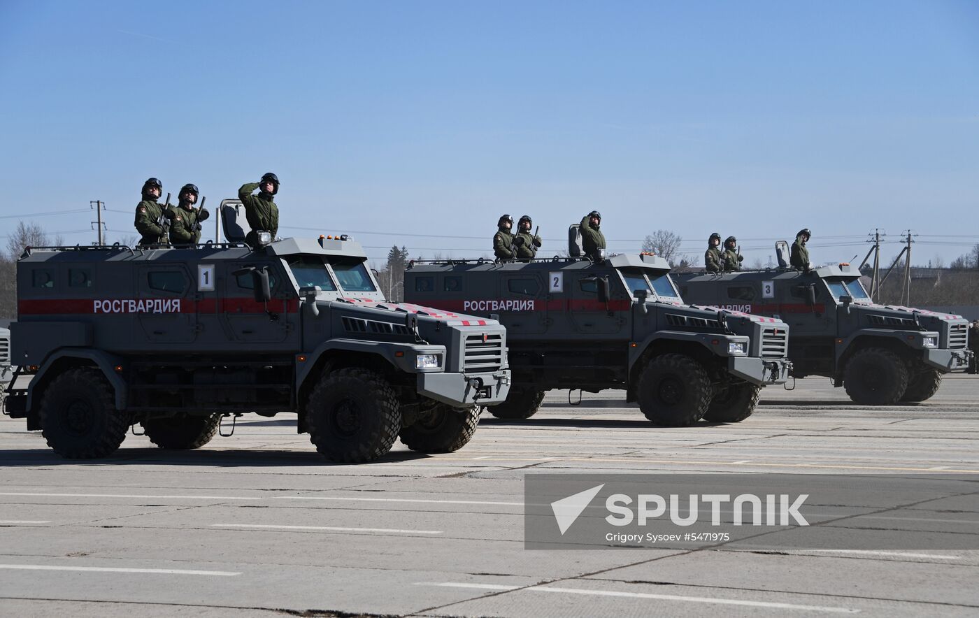 Rehearsal of Victory Parade