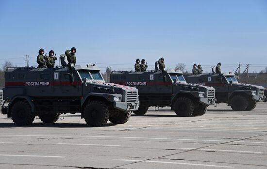Rehearsal of Victory Parade