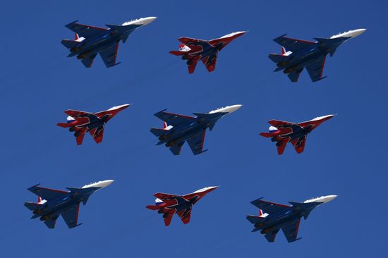 Rehearsal of Victory Parade