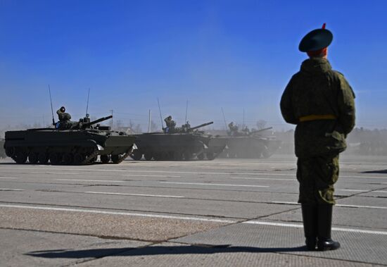 Rehearsal of Victory Parade