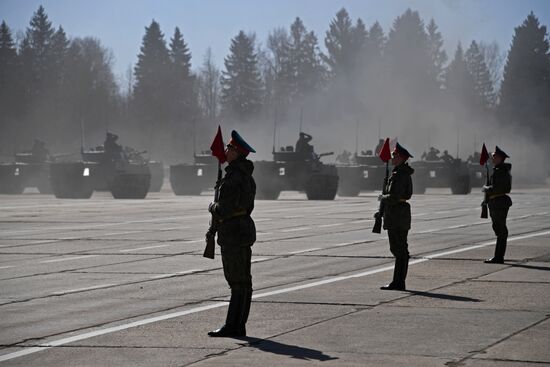 Rehearsal of Victory Parade