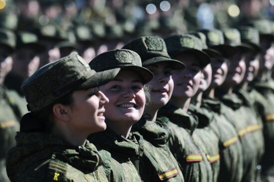 Rehearsal of Victory Parade