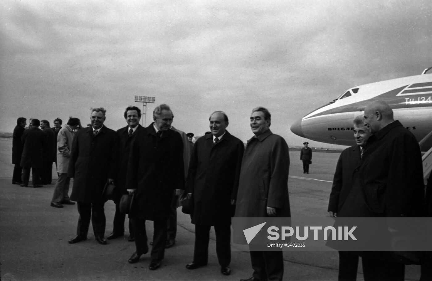 Delegation from People's Republic of Bulgaria visits Soviet Union