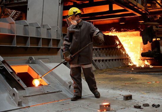 New blast-furnace put into operation at Nizhny Tagil Metallurgical Plant