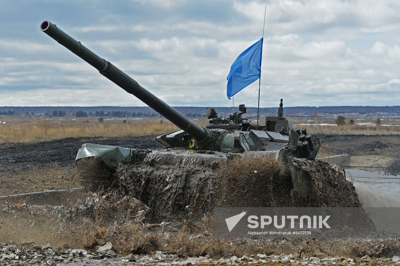 Tank biathlon in Chelyabinsk Region
