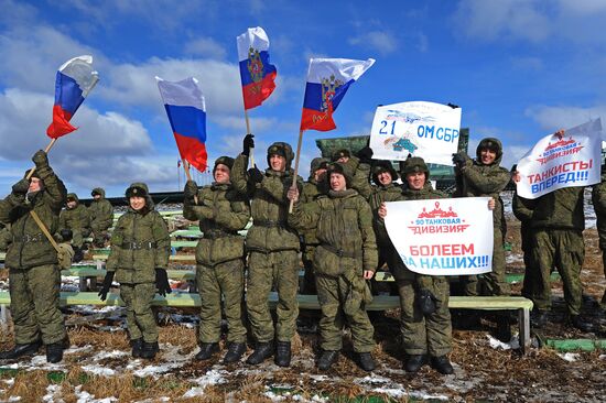 Tank biathlon in Chelyabinsk Region