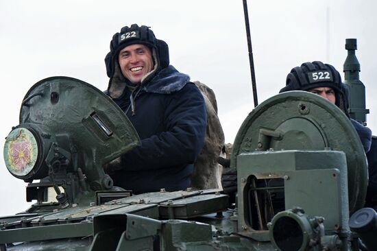 Tank biathlon in Chelyabinsk Region