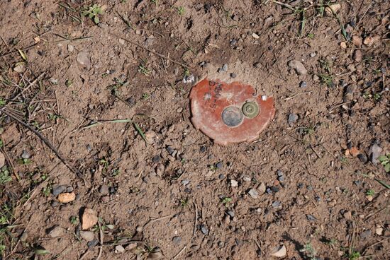 Situation at contact line in Lugansk Region