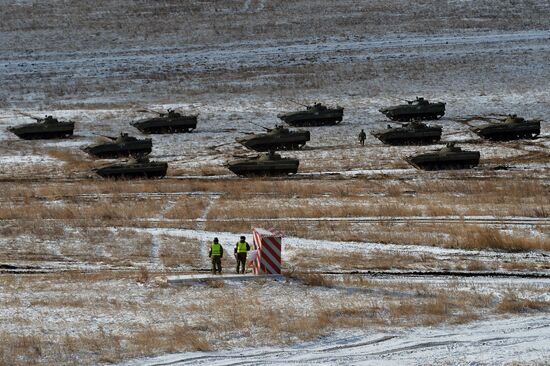 Tank biathlon in Chelyabinsk Region