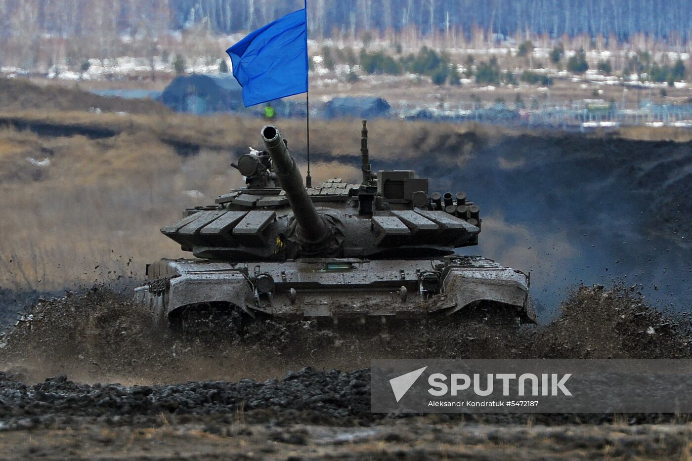 Tank biathlon in Chelyabinsk Region