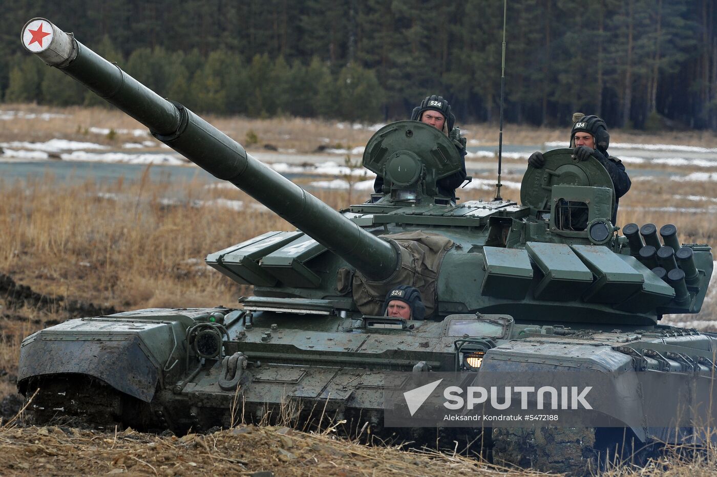 Tank biathlon in Chelyabinsk Region