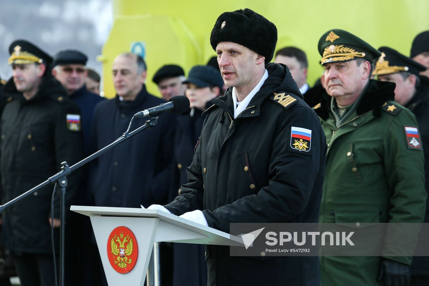 Logistics support vessel Elbrus becomes part of Northern Fleet