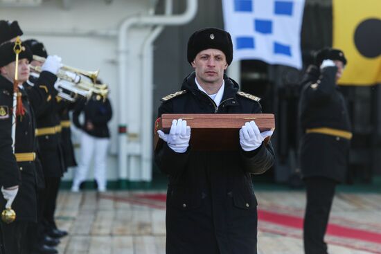 Logistics support vessel Elbrus becomes part of Northern Fleet