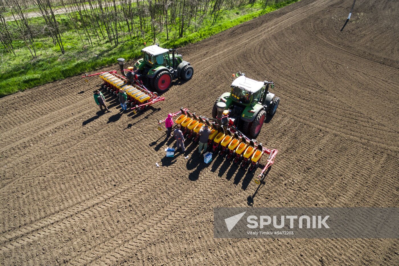 Spring sowing campaign in Krasnodar Territory