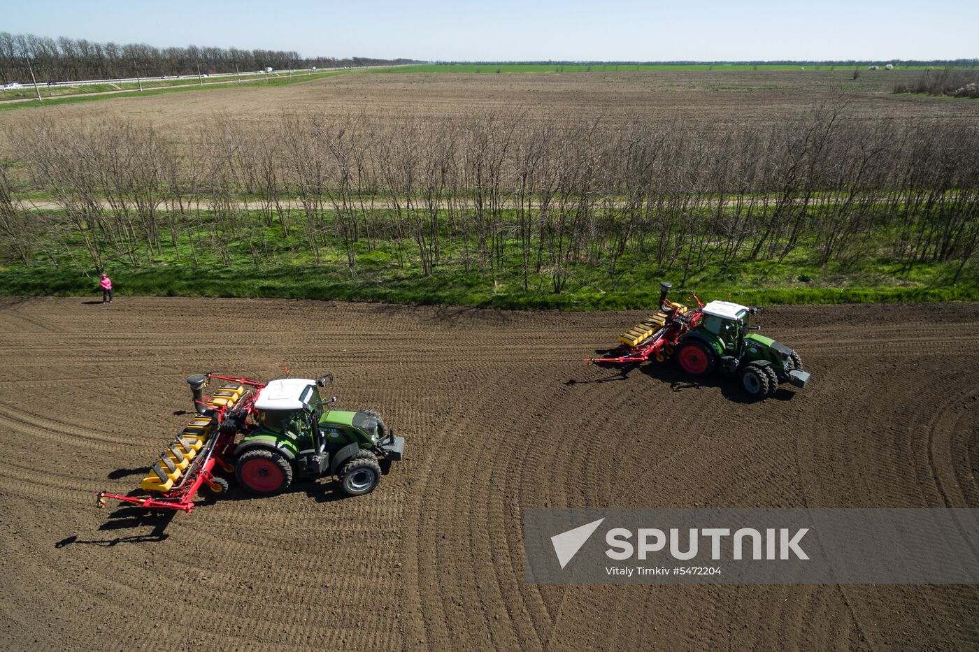 Spring sowing campaign in Krasnodar Territory