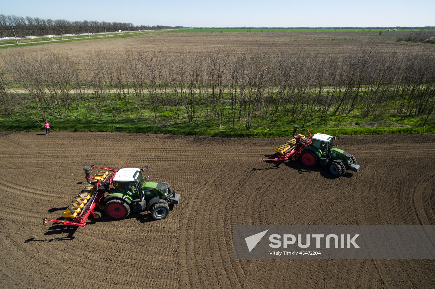 Spring sowing campaign in Krasnodar Territory