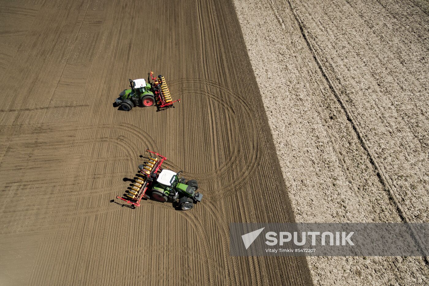 Spring sowing campaign in Krasnodar Territory