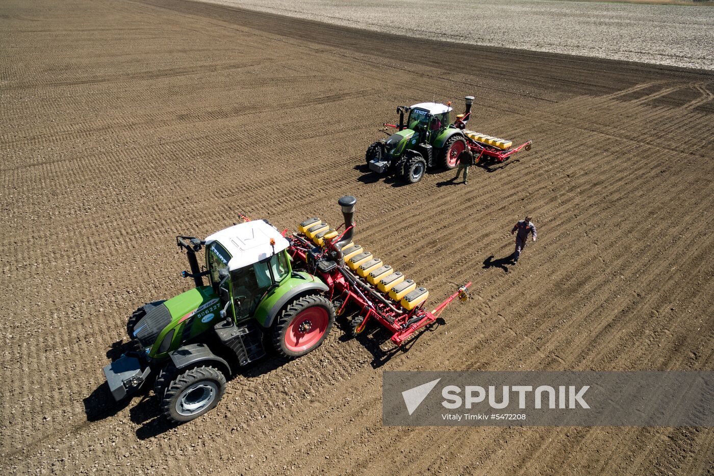 Spring sowing campaign in Krasnodar Territory