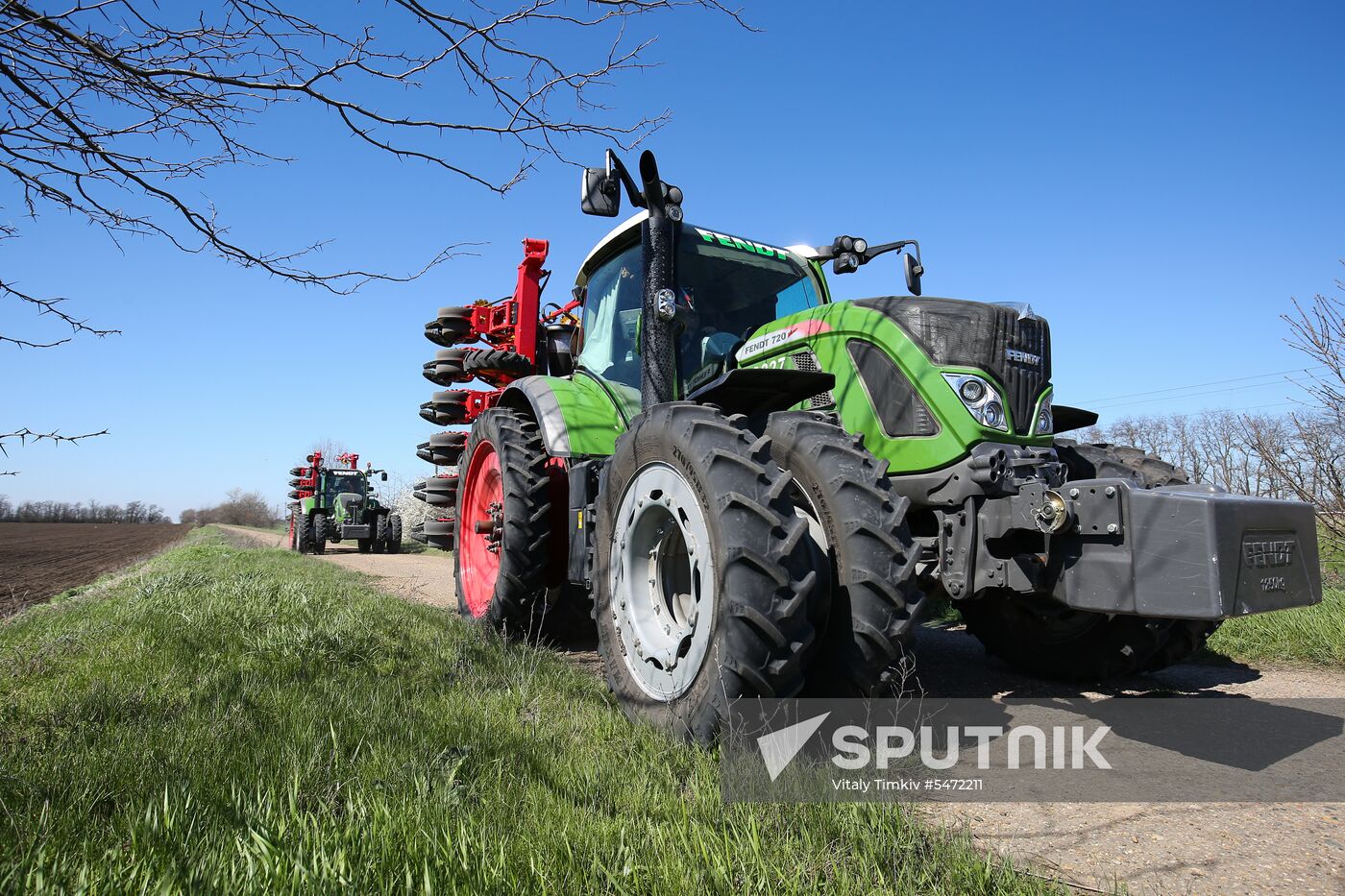 Spring sowing campaign in Krasnodar Territory
