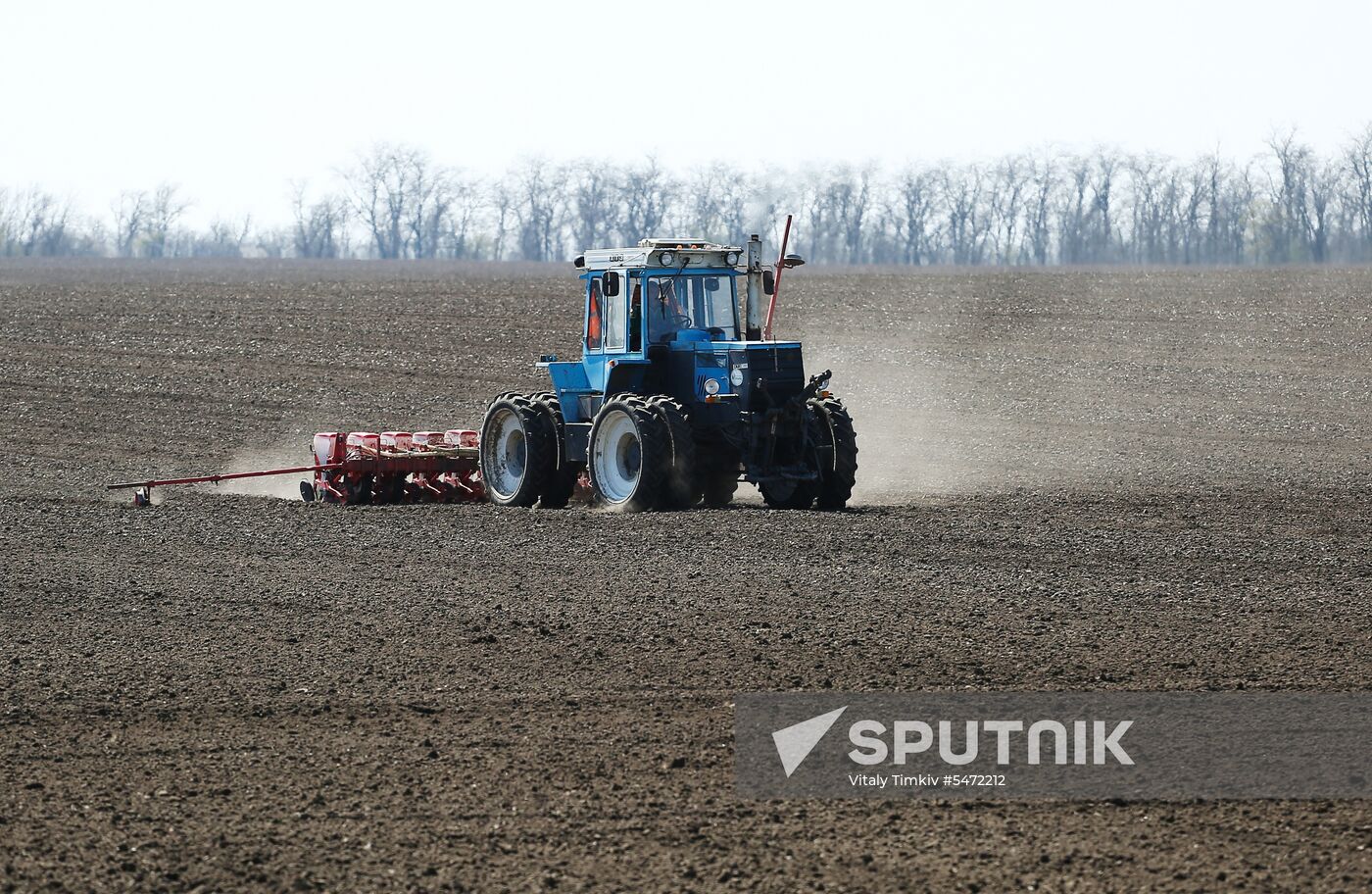 Spring sowing campaign in Krasnodar Territory