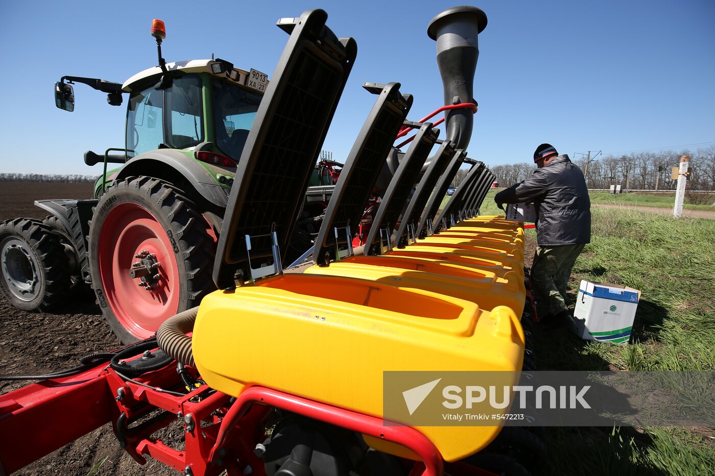 Spring sowing campaign in Krasnodar Territory