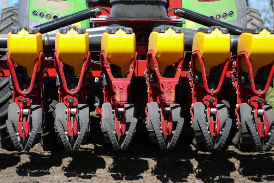 Spring sowing campaign in Krasnodar Territory