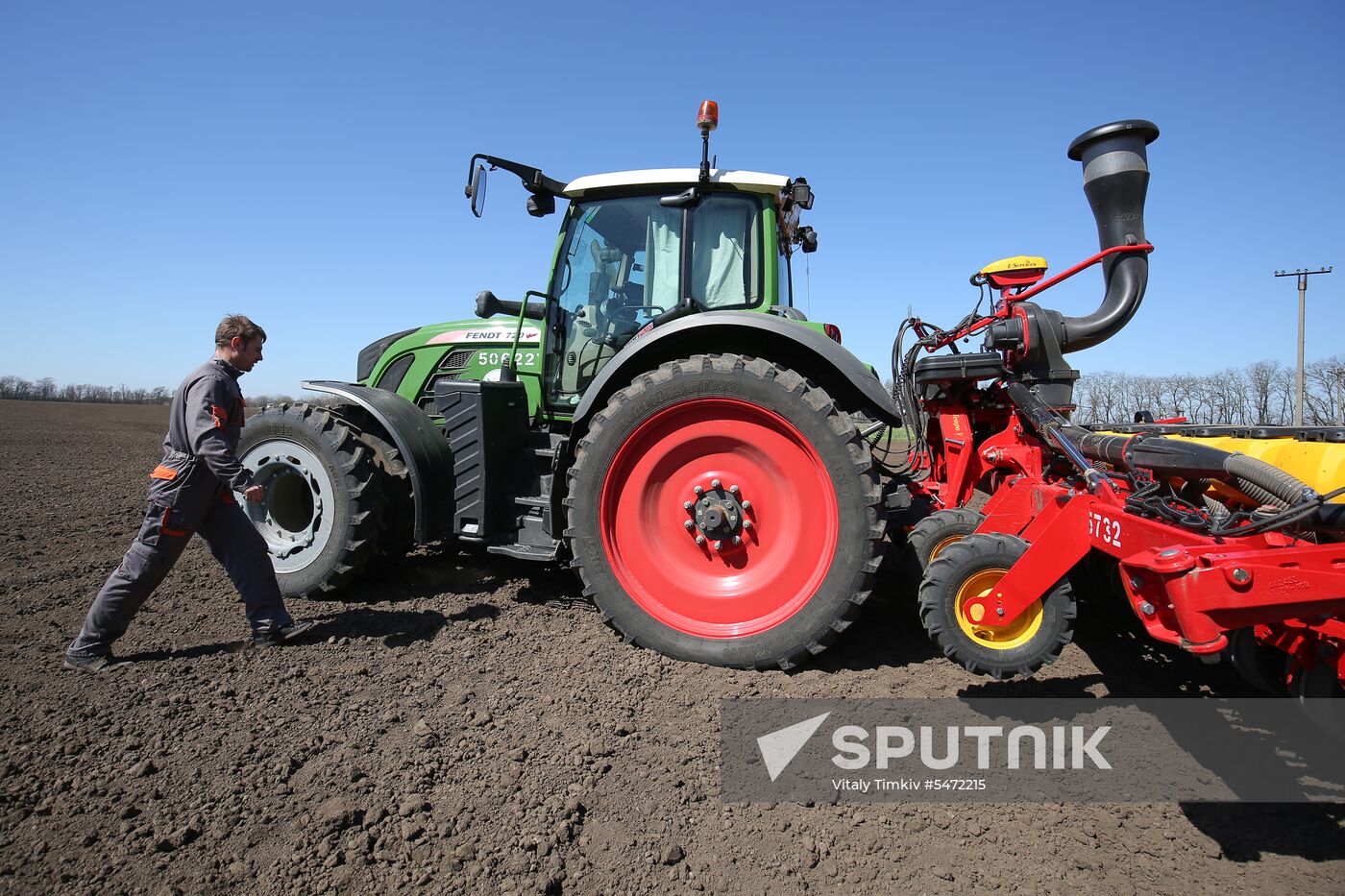 Spring sowing campaign in Krasnodar Territory