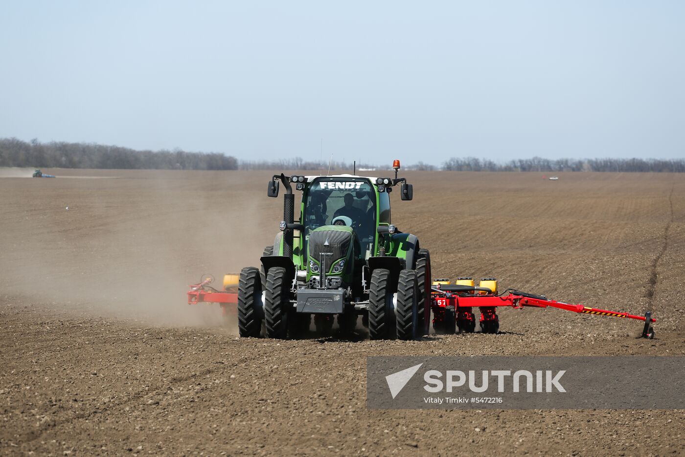 Spring sowing campaign in Krasnodar Territory