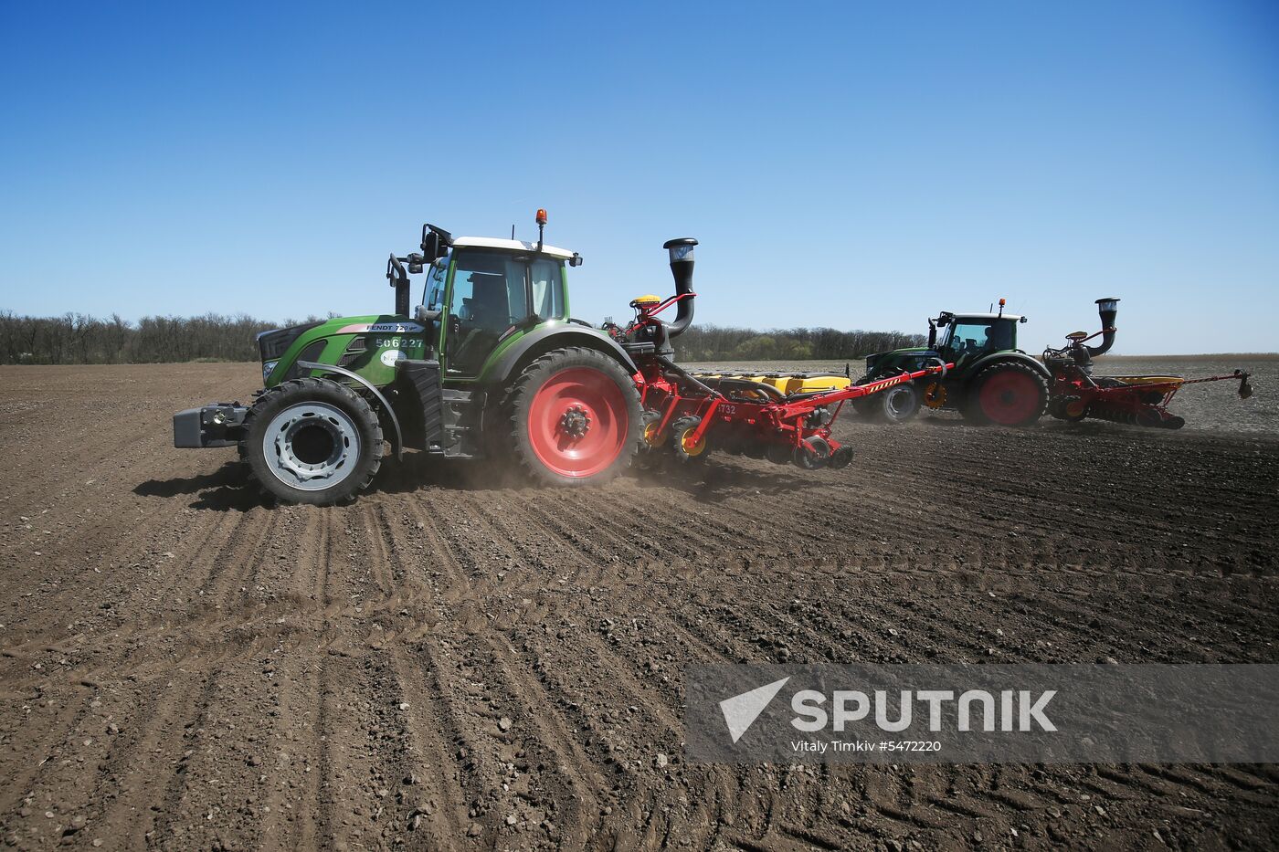 Spring sowing campaign in Krasnodar Territory