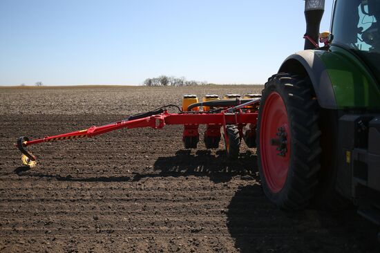Spring sowing campaign in Krasnodar Territory