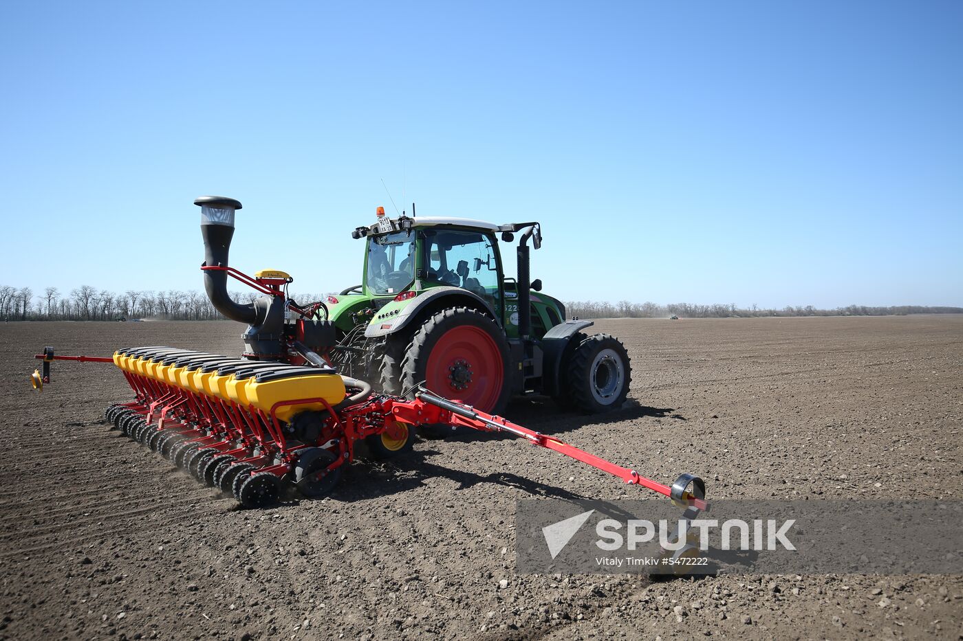 Spring sowing campaign in Krasnodar Territory