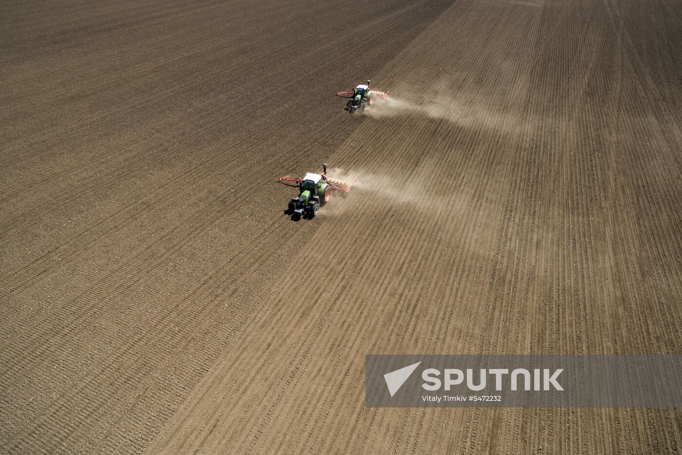 Spring sowing campaign in Krasnodar Territory