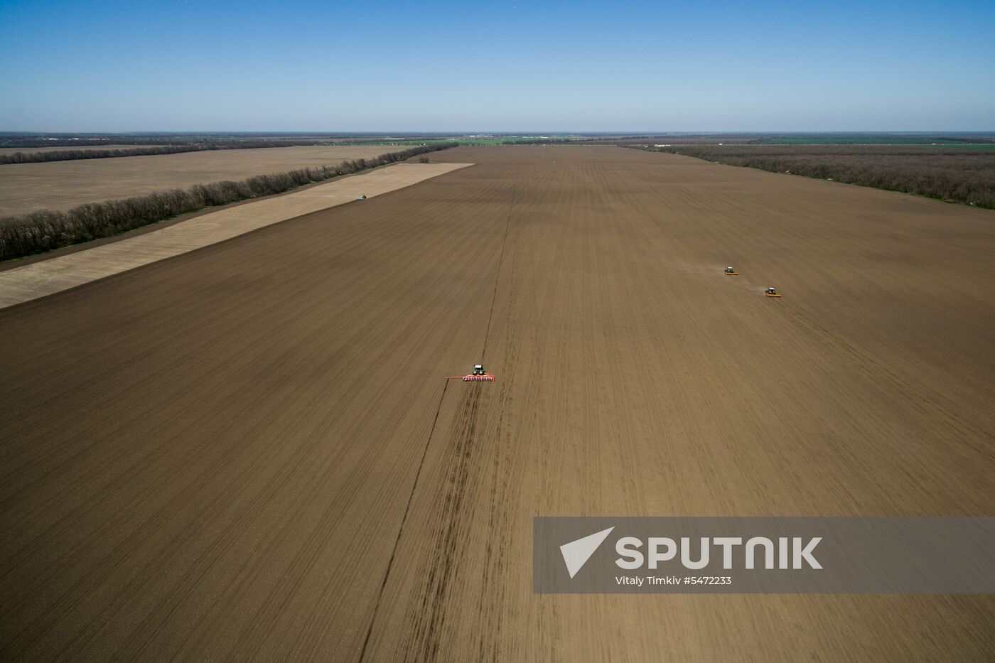 Spring sowing campaign in Krasnodar Territory