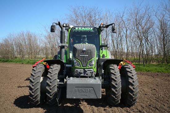 Spring sowing campaign in Krasnodar Territory