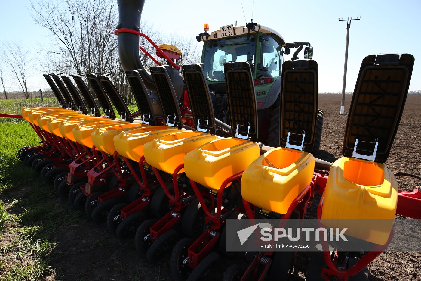 Spring sowing campaign in Krasnodar Territory