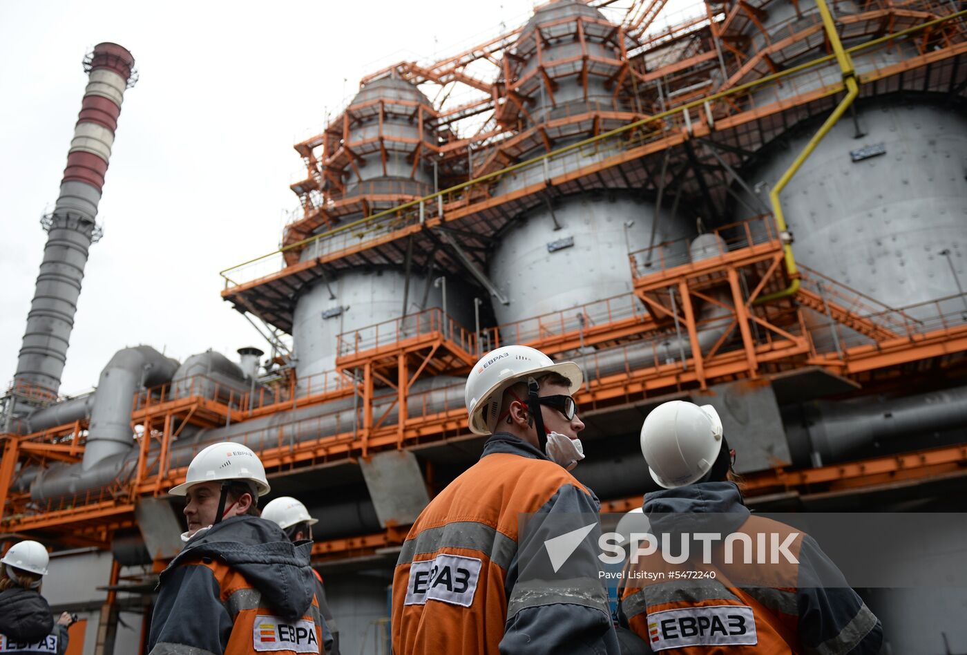 New blast-furnace put into operation at Nizhny Tagil Metallurgical Plant