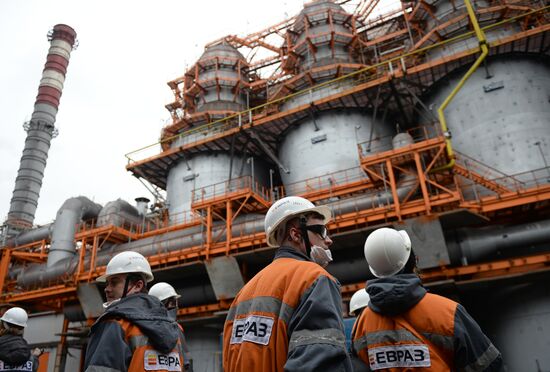 New blast-furnace put into operation at Nizhny Tagil Metallurgical Plant