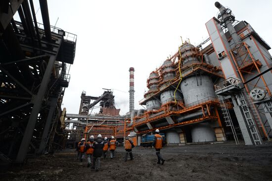 New blast-furnace put into operation at Nizhny Tagil Metallurgical Plant