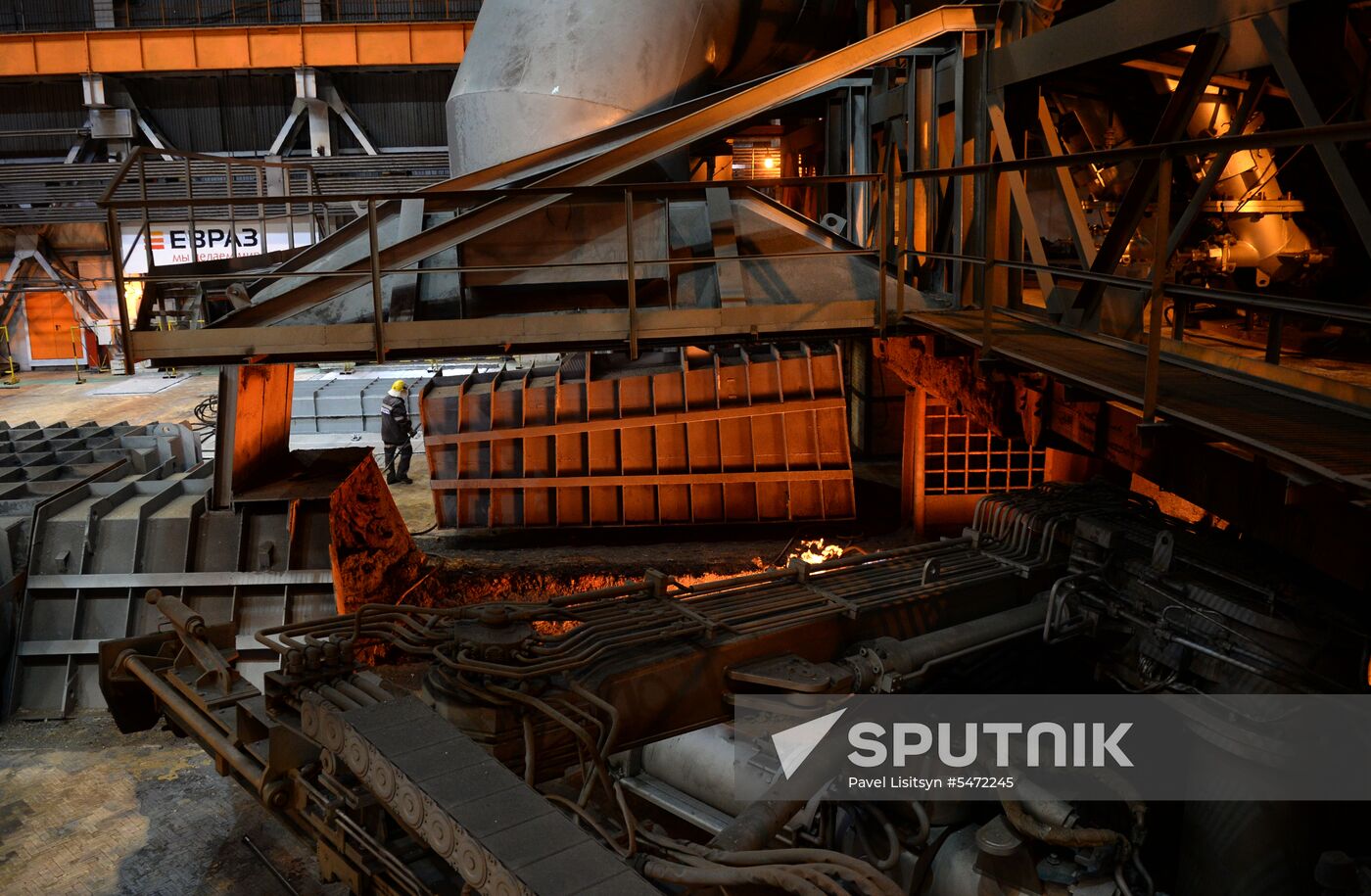 New blast-furnace put into operation at Nizhny Tagil Metallurgical Plant