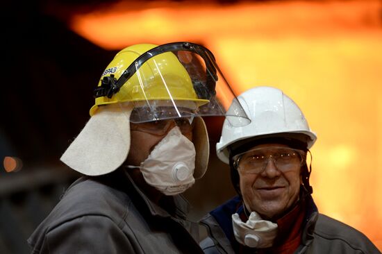 New blast-furnace put into operation at Nizhny Tagil Metallurgical Plant