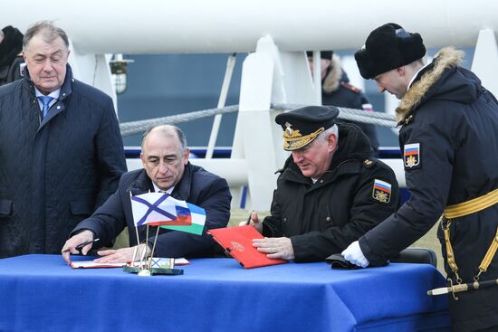 Logistics support vessel Elbrus becomes part of Northern Fleet