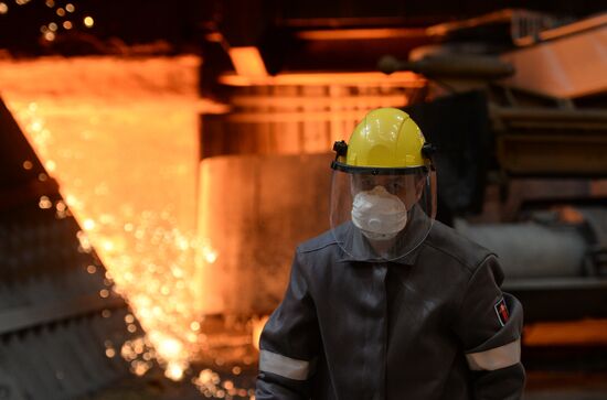 New blast-furnace put into operation at Nizhny Tagil Metallurgical Plant