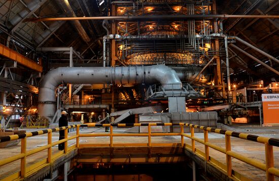New blast-furnace put into operation at Nizhny Tagil Metallurgical Plant