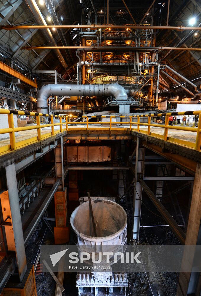 New blast-furnace put into operation at Nizhny Tagil Metallurgical Plant