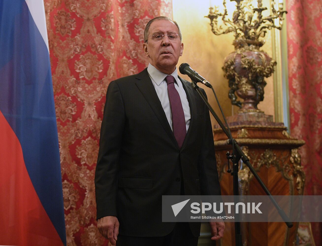 Russian Foreign Minister Lavrov meets with North Korean counterpart, Ri Yong-ho