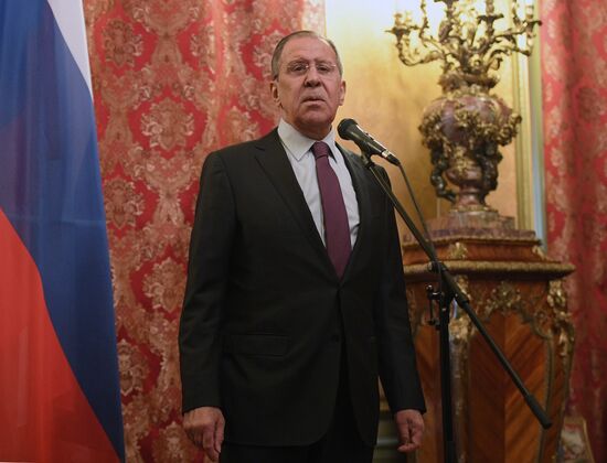 Russian Foreign Minister Lavrov meets with North Korean counterpart, Ri Yong-ho