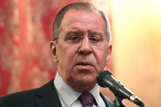 Russian Foreign Minister Lavrov meets with North Korean counterpart, Ri Yong-ho